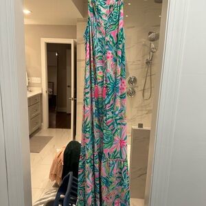 Tropical Print Kids One Piece